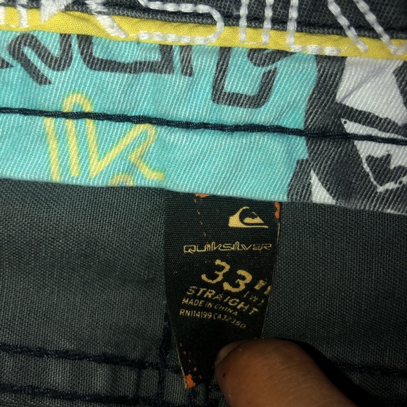 Rare Quiksilver straight-fit checkered pants - Picture 5 of 8